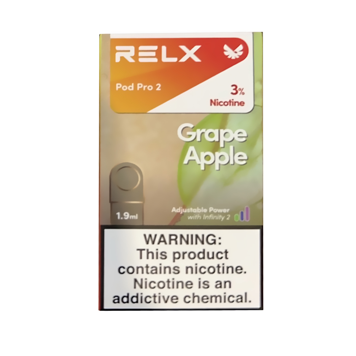 Relx Infinity Pro 2 Single Pod (Grape Apple - องุ่นแอปเปิ้ล)